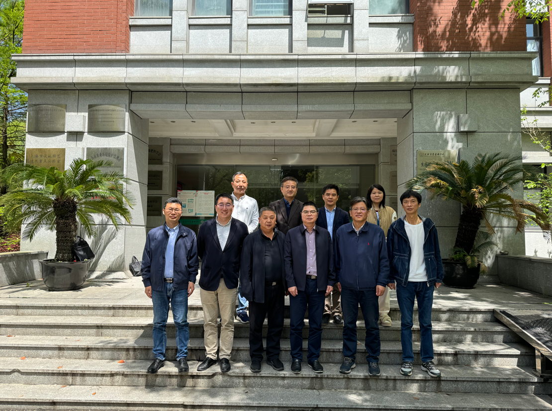 福建9159金莎游艺场周文刚总经理带队赴上海市农业科学院生态环境保护研究所调研
